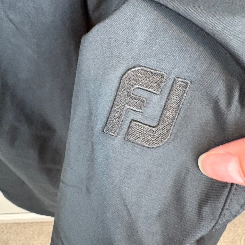 FootJoy DryJoys Mens Large Black Waterproof Golf Rain Pants Performance Trousers - Picture 4 of 8